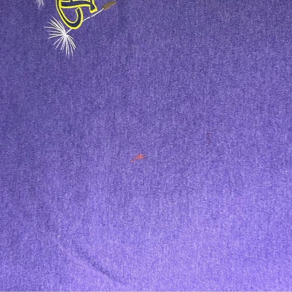 Purple Blessed Girl Short Sleeve Tee with Psalm - Picture 2 of 4